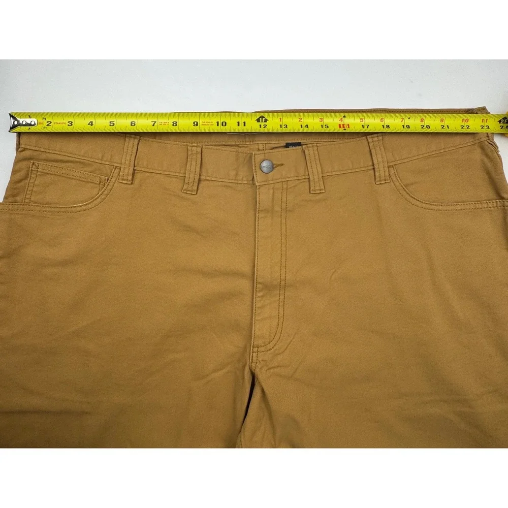 Carhartt Rugged Flex Pants 46x30 Canvas Workwear Relaxed Fit BN2517-M Brown Tan